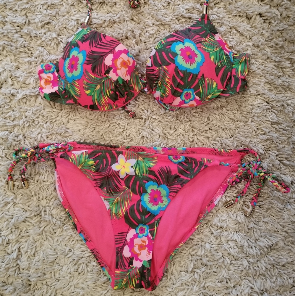 Floral Bikini Swimsuit
